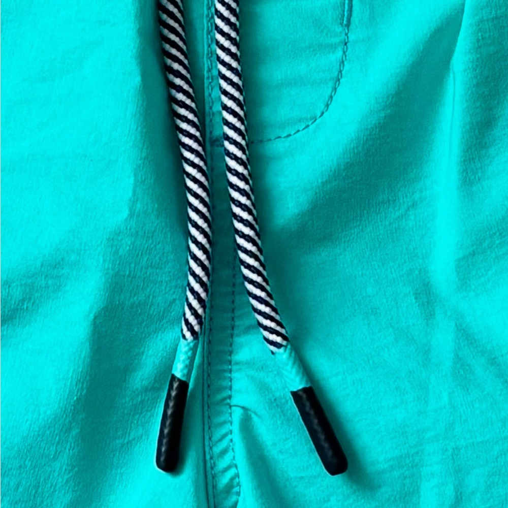 Vibrant Teal Men's Swim Trunks - Picture 4 of 6